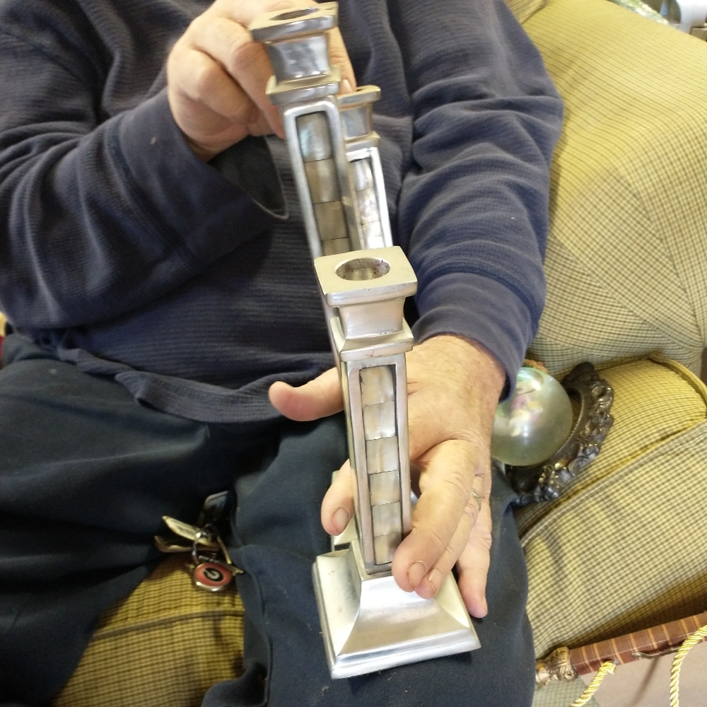 Silver Candle holder
